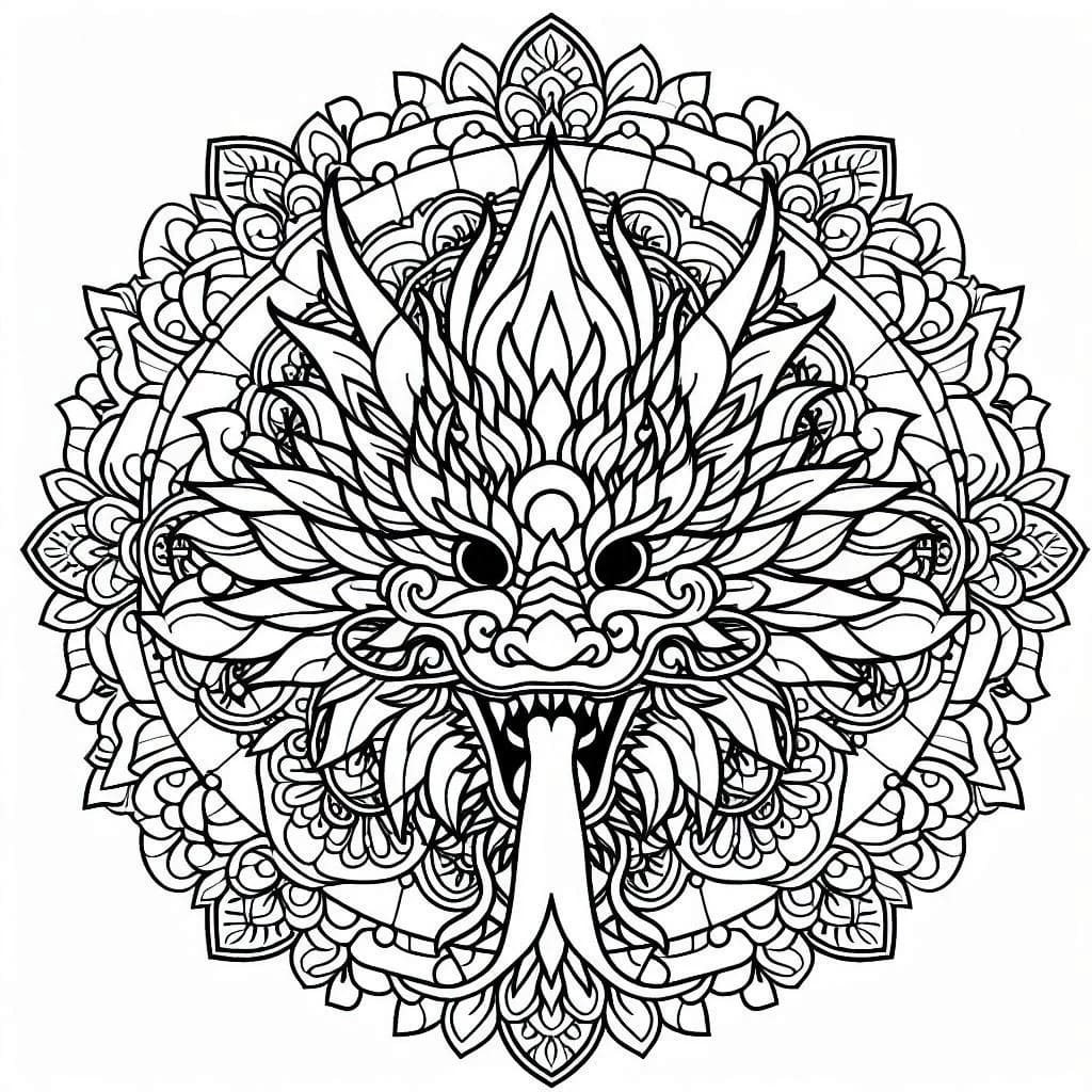 Mandalas Animaux 81